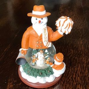 Texas Longhorn snow globe